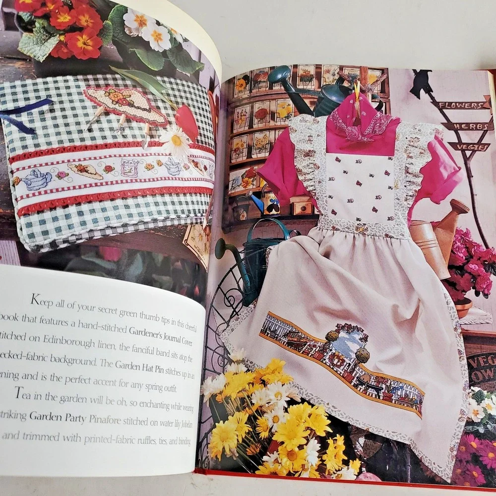 Mary Engelbreit Cross-Stitch for All Seasons Make a Wish HB HC NOS